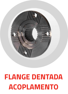 Flange Dentada Acoplamento - Leax do Brasil - Eixo Cardan, Usinagem, Montagens e Tratamento Térmico para a Indústria Automotiva