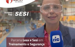 RIC TV mostra que Treinamento com Sesi e Leax promove segurança e excelência