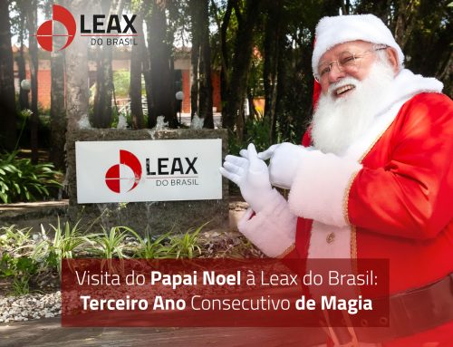 Visita do Papai Noel à Leax do Brasil: Terceiro Ano Consecutivo de Magia